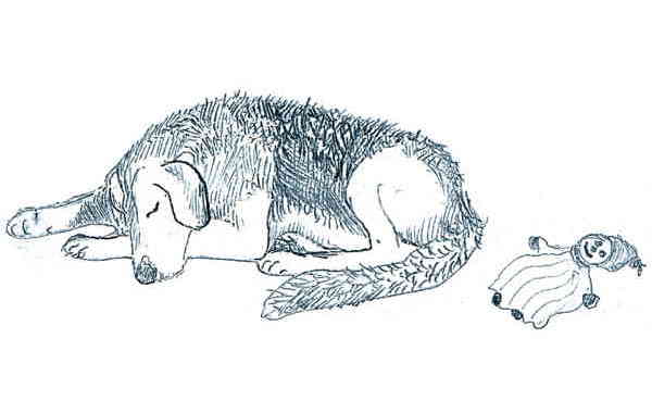 Illustration zu 'Schlaf, Herzenssöhnchen' von Frank Walka