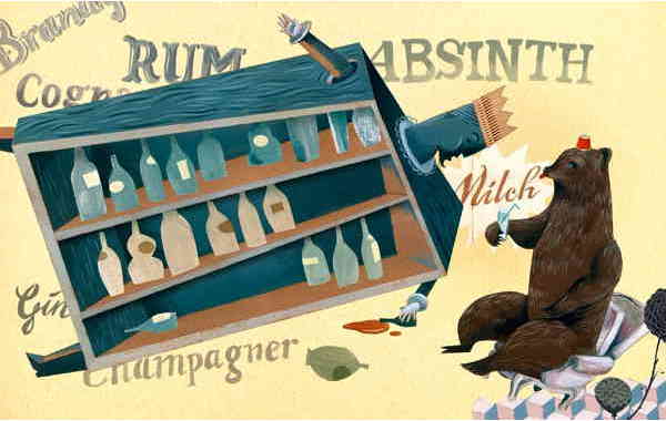 Illustration zu 'Es war ein König in Thule' von Christoph Mett