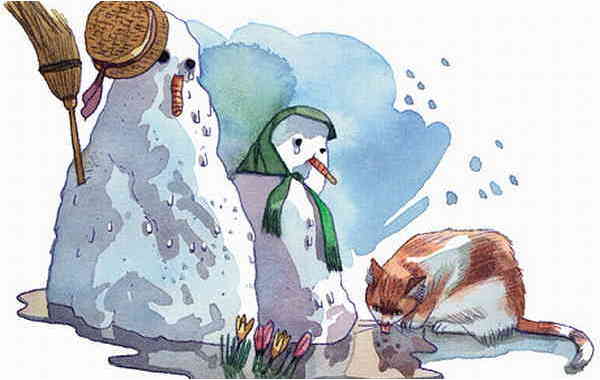 Illustration zu 'Winter, ade' von Markus Lefrançois