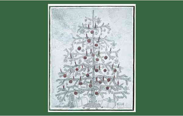 Illustration zu 'O Tannenbaum' von Frank Walka