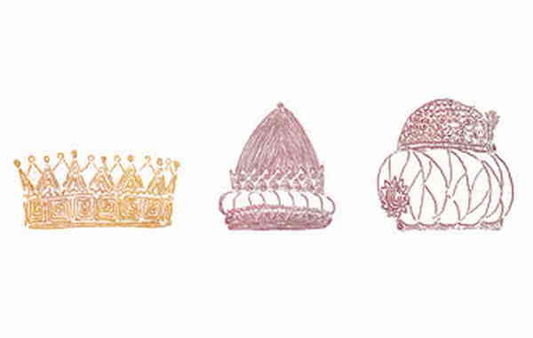 Illustration zu 'Die heilgen drei König'' von Frank Walka