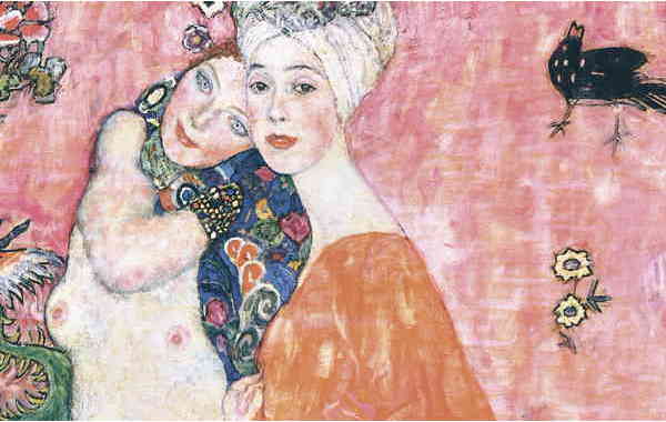 Illustration zu 'Fine knacks for ladies' von Gustav Klimt