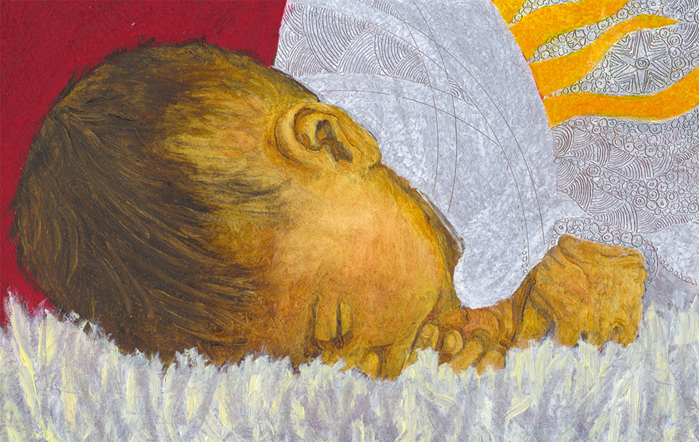 Illustration zu »Ninna nanna di Gesù Bambino« von Frank Walka