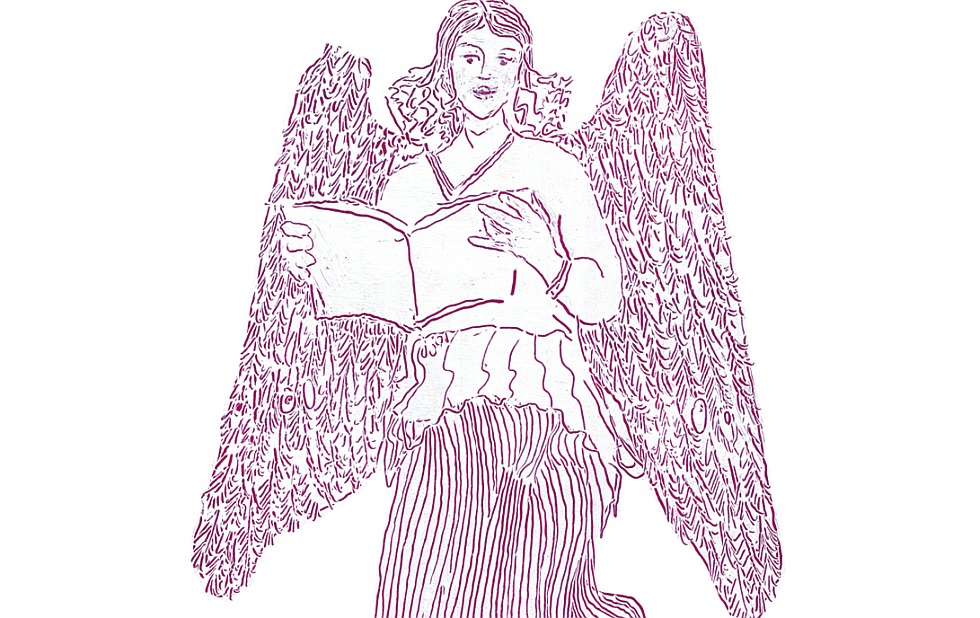 Illustration zu »Hört, der Engel helle Lieder« von Frank Walka