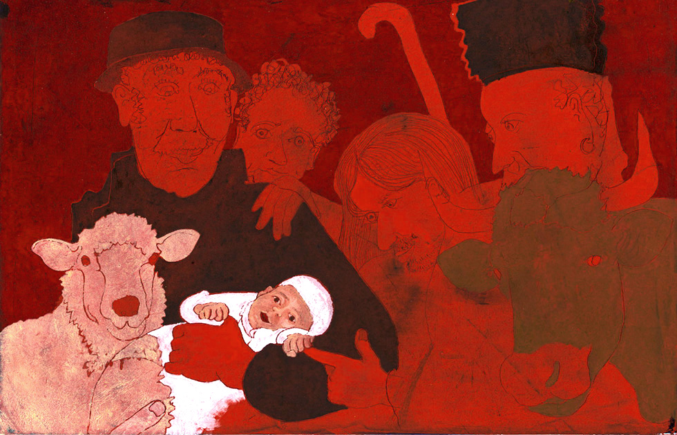 Illustration zu »Navidadau purinini« von Frank Walka
