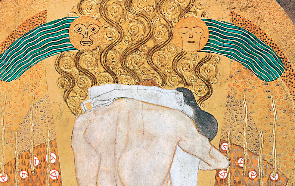 Illustration zu »C'est mon ami« von Gustav Klimt