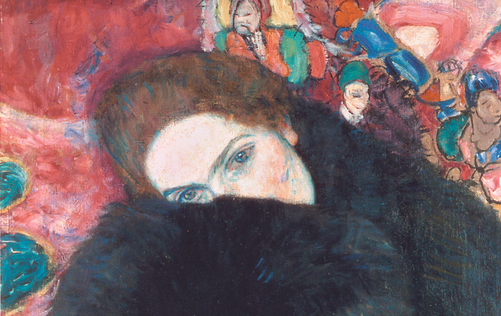 Illustration zu »O waly, waly« von Gustav Klimt