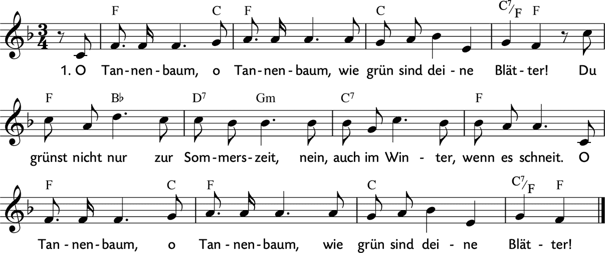 O Tannenbaum