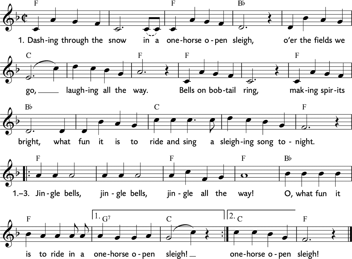 Text Von Jingle Bells Englisch